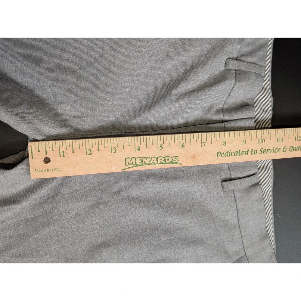 Express‎ Slim Knit Trousers Dress Pants Gray Men's 30x30 (Tag 30/32)